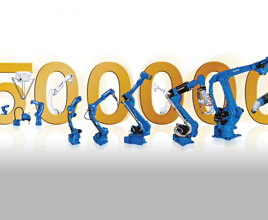 Yaskawa Motoman has sold over 500000 robots